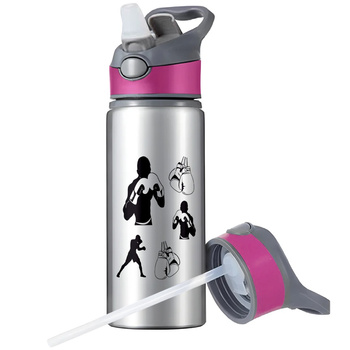 MUG SPORTS BOTTLE WATER BOTTLE WITH STRAW WITH HANDLE SURVIVAL 