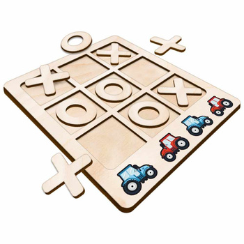 TIC TACK TOE GAME TRACTOR