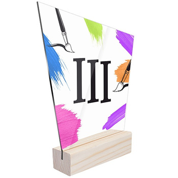 3rd place Statuette painting for a painter