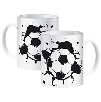 Football sports mug for a footballer