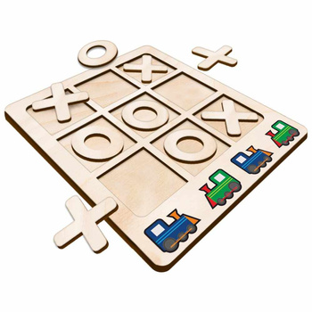 TIC TACK TOE GAME TRAIN