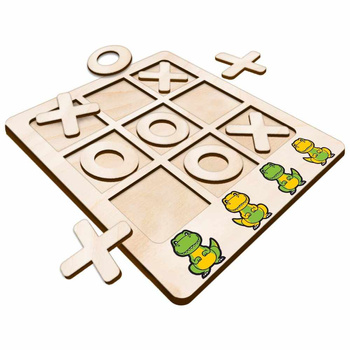 TIC TACK TOE GAME DINOSAUR