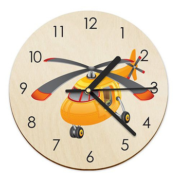 WOODEN WALL CLOCK FOR CHILDREN