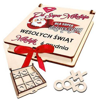 A gift for Christmas, a Santa Claus gift game for children