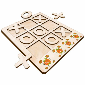TIC TACK TOE GAME ORANGE ORANGES