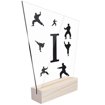 1st place Sports statuette traditional karate for karateka