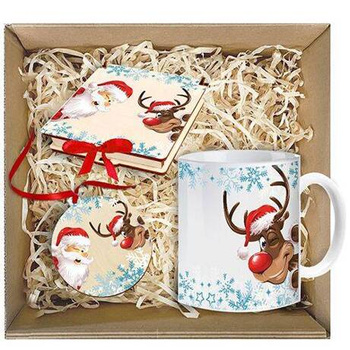 BASKET GIFT SET FOR SANTA'S DAY CHRISTMAS GIFT CHRISTMAS TREE CHRISTMAS BOX