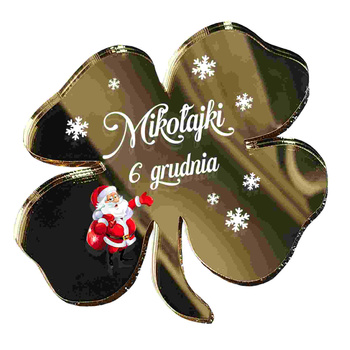 SANTA GIFT SANTA CHRISTMAS CHRISTMAS TREE magnet