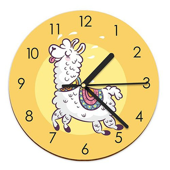 WOODEN WALL CLOCK FOR CHILDREN