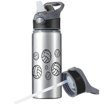 MUG SPORTS BOTTLE WATER BOTTLE WITH STRAW WITH HANDLE SURVIVAL 