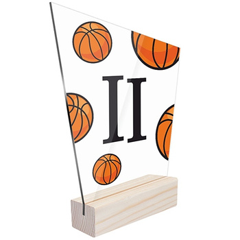 2nd place Sports statuette basketball for basketball players teams