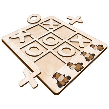 TIC TACK TOE GAME PONY HORSE