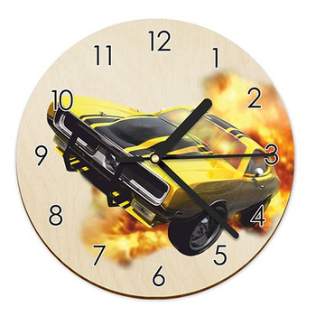 WOODEN WALL CLOCK FOR CHILDREN