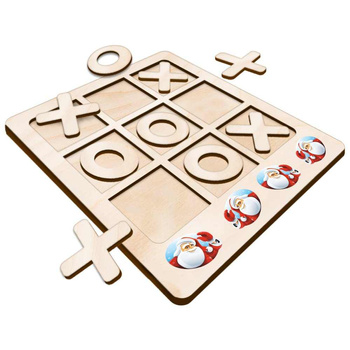 TIC TACK TOE GAME SANTA CLAUS