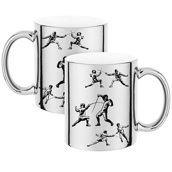 MUG FOR A FENCERS FENCING