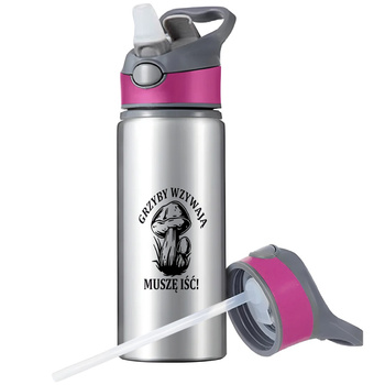 MUG SPORTS BOTTLE WATER BOTTLE WITH STRAW WITH HANDLE SURVIVAL 
