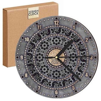  WALL CLOCK WOODEN CONCRETE