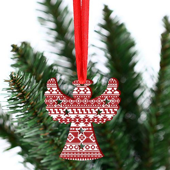 Acrylic bauble for the Christmas tree