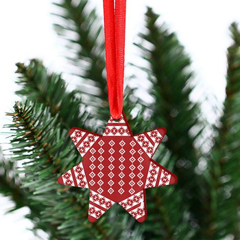 Acrylic bauble for the Christmas tree