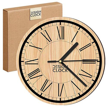  WALL CLOCK, WOODEN LOFT, MODERN