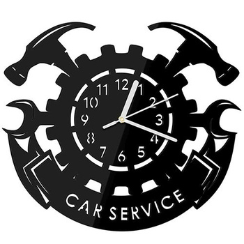WALL CLOCK EFFECT OF MECHANIC'S TOOLS