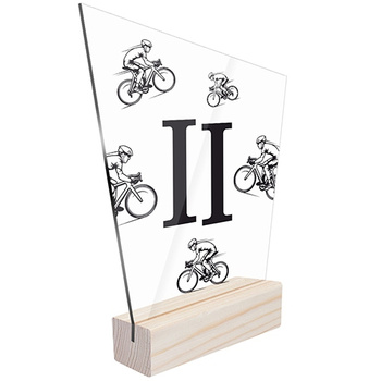 2nd place Sports statuette cycling for a cyclist