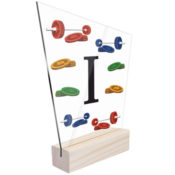 1st place Sports statuette weightlifting