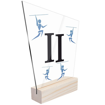 2nd place Sports statuette in javelin throw