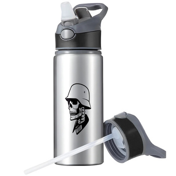 MUG SPORTS BOTTLE WATER BOTTLE WITH STRAW WITH HANDLE SURVIVAL 