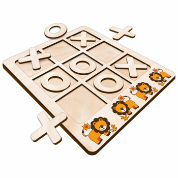 TIC TACK TOE GAME LION