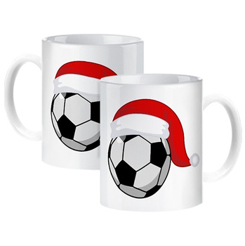 Football sports mug for a footballer