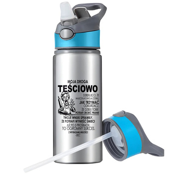 MUG SPORTS BOTTLE WATER BOTTLE WITH STRAW WITH HANDLE SURVIVAL 