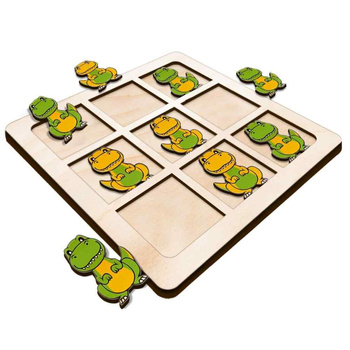 TIC TACK TOE GAME DINOSAUR