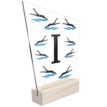 1st place Sports statuette water jumping for a water diver