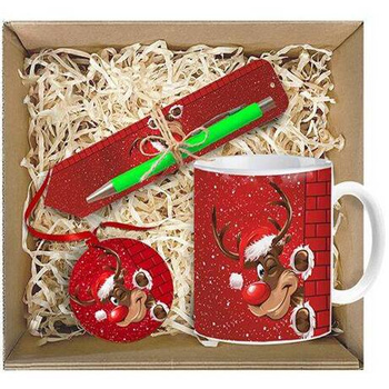 BASKET GIFT SET FOR SANTA'S DAY CHRISTMAS GIFT CHRISTMAS TREE CHRISTMAS BOX