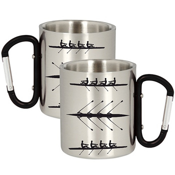 METAL MUG FOR A ROWER ROWING