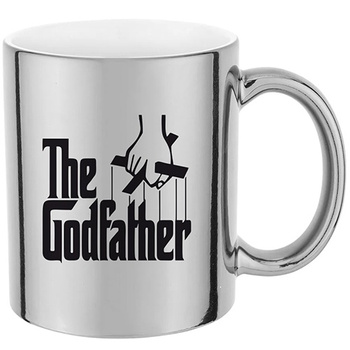  THE GODFATHER silver mirror mug
