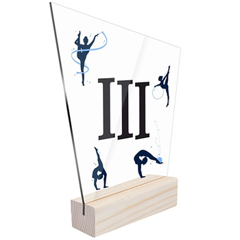 3rd place Sports statuette acrobatics for an acrobat