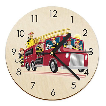 WOODEN WALL CLOCK FOR CHILDREN