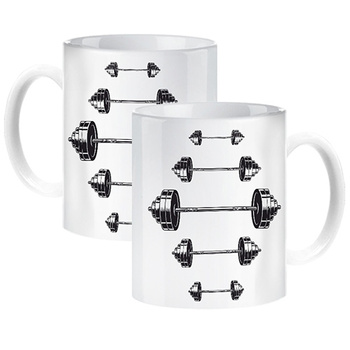 WEIGHT LIFTING MUG FOR A COMPETITOR