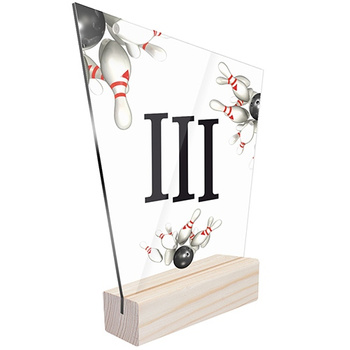 3rd place Sports statuette bowling