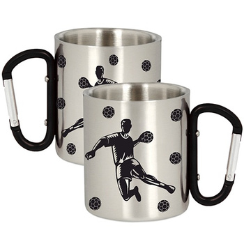 METAL MUG FOR HANDBALL PLAYERS
