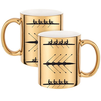 MUG FOR A ROWER ROWING