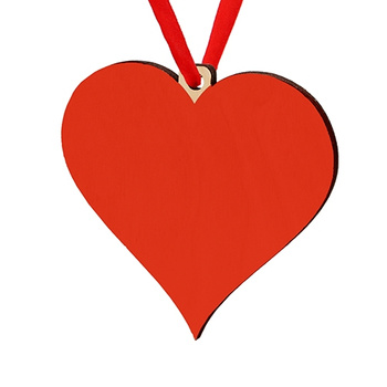 Wooden bauble for the Christmas tree