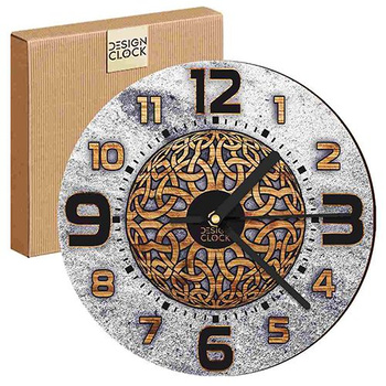 WALL CLOCK WOODEN CONCRETE