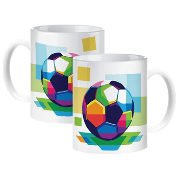 Football sports mug for a footballer