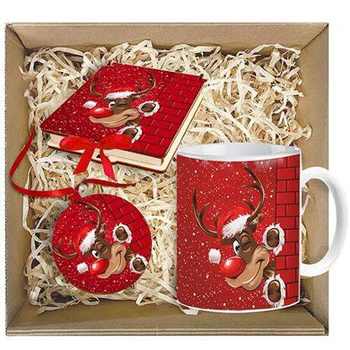 BASKET GIFT SET FOR SANTA'S DAY CHRISTMAS GIFT CHRISTMAS TREE CHRISTMAS BOX