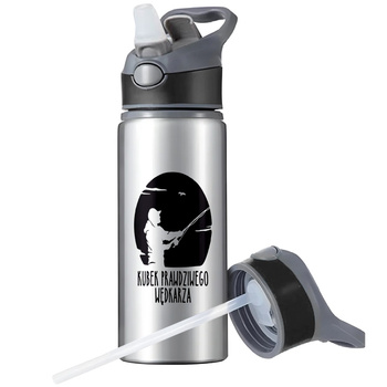 MUG SPORTS BOTTLE WATER BOTTLE WITH STRAW WITH HANDLE SURVIVAL 