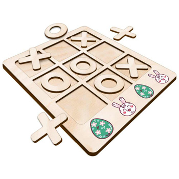 TIC TACK TOE GAME HARE AND EGG