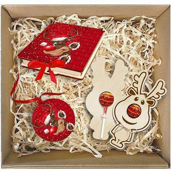 BASKET GIFT SET FOR SANTA'S DAY CHRISTMAS GIFT CHRISTMAS TREE CHRISTMAS BOX